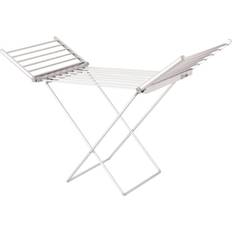 Oypla Electric extendable heated folding clothes horse airer dryer heated wings