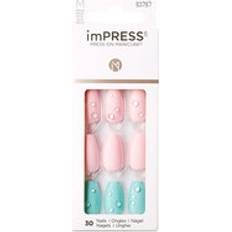 Nagelprodukter Kiss My Face imPRESS Nails Dew Drop - Samolepící Nehty