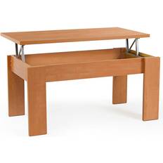 Viola Tavolini Alexandra House Living Cherry Tree Metal Wood MDP 105 x 51 x 55 cm Coffee Table