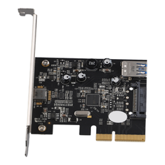 Sodial Adapter Card PCI-E 4x to USB3.1 10G