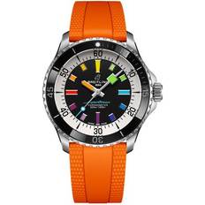 Breitling Watches Breitling Superocean Automatic 42mm Orange Rubber