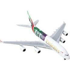 Modellismo GeminiJets Airbus A380-800 Commercial Aircraft 'Emirates Airlines' (A6-EOE) White with Graphics 1/400 Diecast Model Airplane