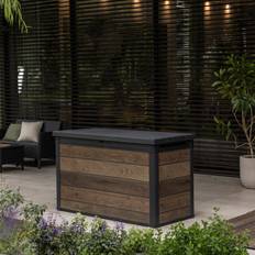 Keter Patio Storage & Covers Keter Decocoat Walnut 757L Garden Storage Box 900 mm 1517 mm