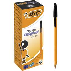 Orange Fine Ballpoint Pens 0.8 mm