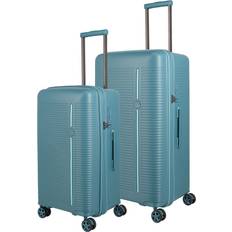 4 Rollen Koffer-Sets Travelite Roomer 4-Rollen Trolley Set Aqua