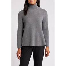 Anne Klein Sweaters Anne Klein Mock Neck Rib Sweater