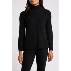 Anne Klein Sweaters Anne Klein Mock Neck Rib Sweater