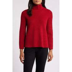 Anne Klein Sweaters Anne Klein Mock Neck Rib Sweater