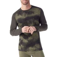 Green - Hiking Base Layer Tops Smartwool Classic Merino Mens Crew 2025