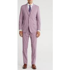 Purple Suits Braveman Classic Fit 3-Piece Suit in Lilac 54Regular 54Regular