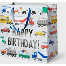 Gift Bags Spritz "Happy Birthday" Vehicles Large Gift Bag