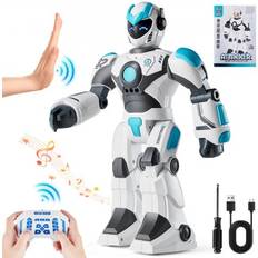 RC Robots VEVOR VEVOR RC Robot Toy Talking Dancing Gesture and Voice Remote Control Programmable