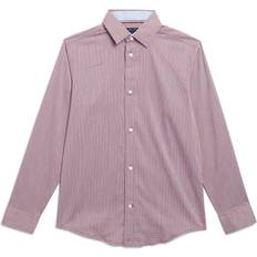 Tommy Hilfiger Shirts Children's Clothing Tommy Hilfiger Kids' Houndstooth Dress Shirt in Zinfandel