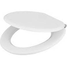 GoodHome Pilica White Soft Close Toilet Seat