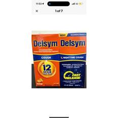 Delsym Day + Nighttime Cough Fast Relief Combo 2-pack - Orange