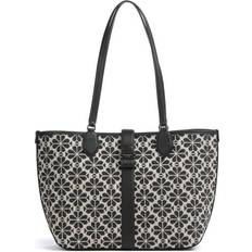 Tekstil Totevesker Kate Spade New York Flower Jacquard bag beige/black