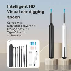 MissCC White Rechargeable Visual Ear Wax Removal Tool
