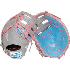 Rawlings 13" Heart of the Hide R2G Series First Base Mitt, Grey/Columbia