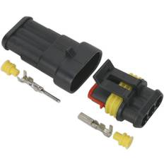 Loops Superseal 3-Way Male & Female Connector Housing Terminals & Seals Waterproof
