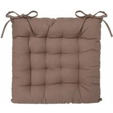 Coussins de chaise Atmosphera Galette 38 x 38 cm - Gris Taupe Coussin de chaise Gris, Marron