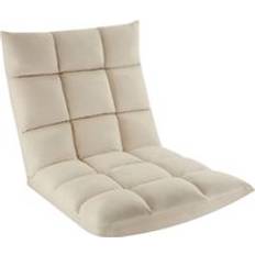 Sillón reclinable Sillones tectake De Suelo Con Respaldo Snooze 2 en 1 Sillón