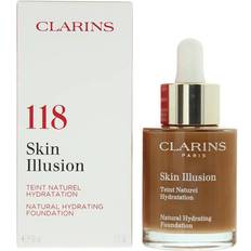 Clarins Skin Illusion Natural Hydrating Foundation SPF15 #118 Sienna