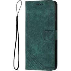 Google Pixel 9 Pro XL Wallet Cases GANGXUN Green Flip Case for Google Pixel 9 Pro Xl Card Insertion Pu Leather Wallet Kickstand