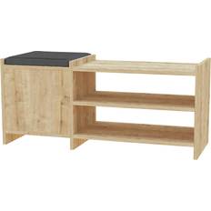 Alexandra House Living Bench Brown/Grey Skoställ 100x44cm