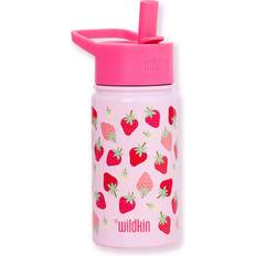 Wildkin Steel Bottle Strawberry Patch 14oz
