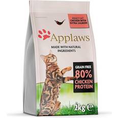 Complete Grain Free Dry Adult Cat Food Chicken with Salmon 2 kg Pack of 1