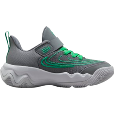 Nike Girls Indoor Shoes Children's Shoes Nike Giannis Immortality 4 PSV - Smoke Grey/Wolf Grey/Dark Smoke Grey/Stadium Green