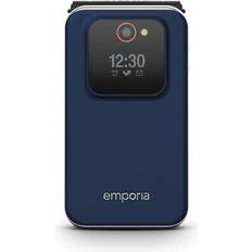 2G Flip Mobile Phone 2.8" Large Display Screen 2MP Camera - Blue