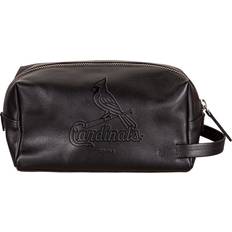 Black Toiletry Bags St. Louis Cardinals Hybrid Leather Lined Dopp Toiletry Bag