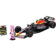 Maquettes Red Bull Racing RB18 No.1 Winner Japanese GP 2022 Max Verstappen World Champion 1:12 Model with Board