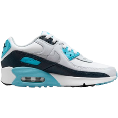 Laufschuhe Nike Air Max 90 GS - White/Baltic Blue/Armory Navy/Wolf Grey