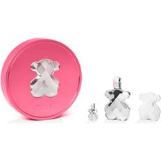 Tous Love The Silver Lote Gift Set Parfum 90ml + EdP 15ml + Bear