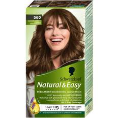 Moisturizing Permanent Hair Dyes Schwarzkopf Natural & Easy #560 Kashmir Light Brown