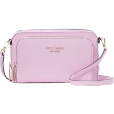 Kate Spade Staci Dual Zip Around Mini Crossbody - Berry Cream