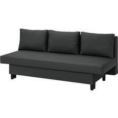 Polyester Möbel Ikea ÄLVDALEN Knisa Dark Grey Sofa 194cm 3-Sitzer