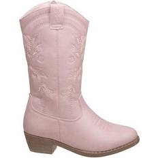 Riding Shoes Children's Shoes Kensie Girl's Zip-Up Cowboy Boots - Pink