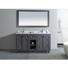 Oak Bathroom Furnitures Laviva Odyssey (313613-60G-WS)