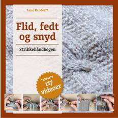 Flid fedt og snyd Flid, fedt og snyd: Strikkehåndbogen (Spiralryg, 2019)