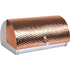 Acciaio inossidabile Scatole del Pane Berlinger Haus Metallic Line Bread Box