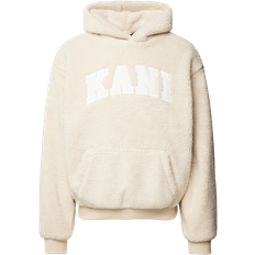 Karl Kani Serif Teddy Hoodie - Sand