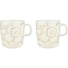 Marimekko Kupfer Marimekko Oiva Piirto Unikko Tasse Set of 2 Becher