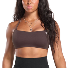 Gymshark Cross Back Bra - Heritage Brown