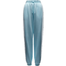 Donna - M Pantaloni Nike Women's Sportswear Phoenix Fleece High Waisted Oversized Tracksuit Bottoms - Glacier Blue/Sail