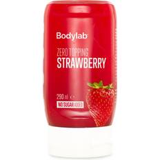 Sirup sukkerfri Bodylab Zero Topping Strawberry 29cl 1pack