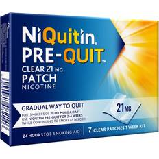 Pre-Quit Clear 24 Hour 7 Patches 21 mg OCT25