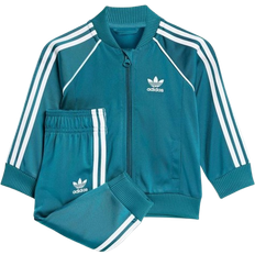 Baby Trainingspakken Adidas Infants Adicolor SST Track Suit - Legacy Teal